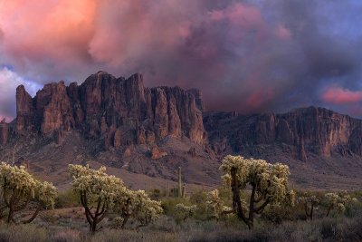 AZ - Lost Dutchman State Park Sunset