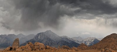CA - Alabama Hills Stormy Sky 2