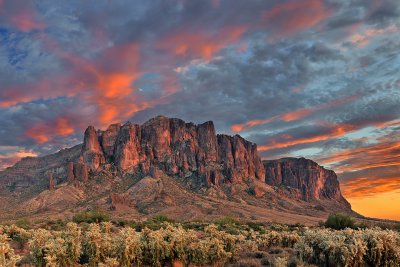 AZ - Lost Dutchman - Sunsets Colors