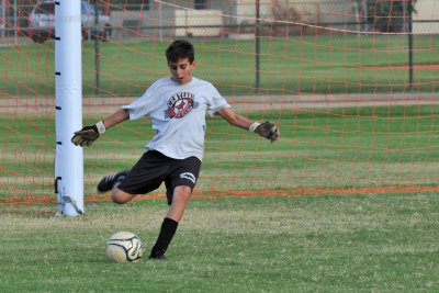 Michael Goalie Kick