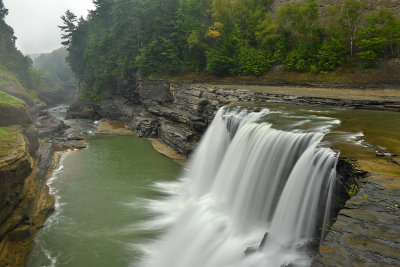 NY - Letchworth Falls State Park - Lower Falls 2.jpg