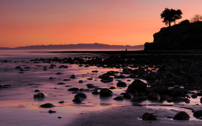 Santa Barbara - Leadbetter Point Sunset_23x37