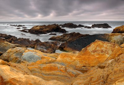 CA - Pt  Lobos National Seashore Sandstone_23x33