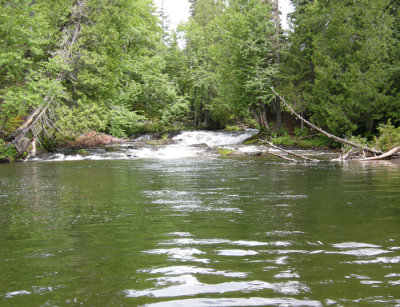 Falls between 3rd Lake & Lac Ango Green River-2