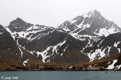 View on Grytviken - Blik op Grytviken