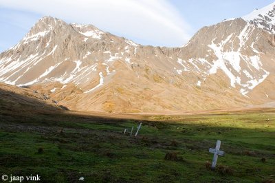 Whalers graveyard - Walvisvaarders begraafplaats