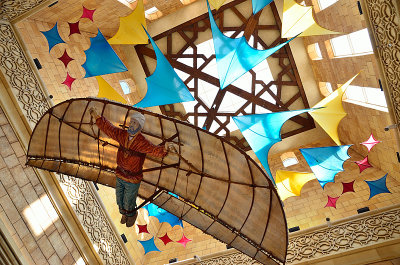 Abbas Ibn Firnas in Dubai shopping mall