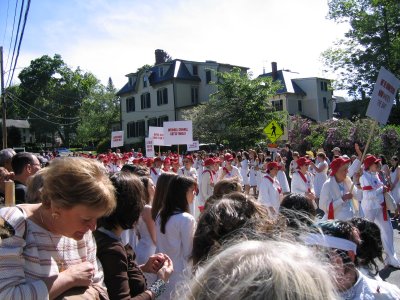 Smith College alumna procession