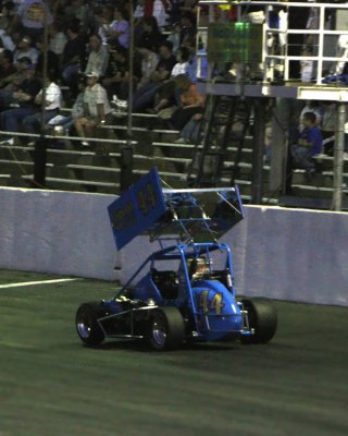 Race Car Driver/ICU Nurse Erica Santos at the Seekonk Speedway