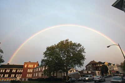 Rainbow over New Bedford