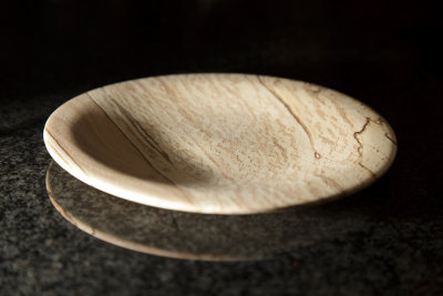 March 22 - Spalted beech plate