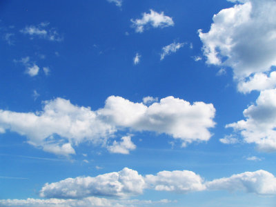 Blue Sky and Clouds