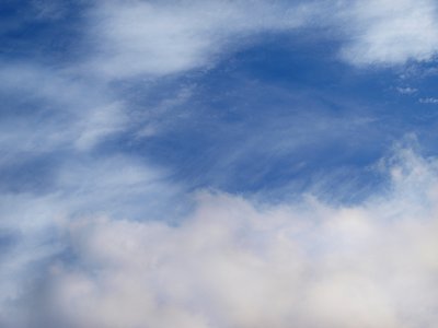 Blue Sky and Clouds