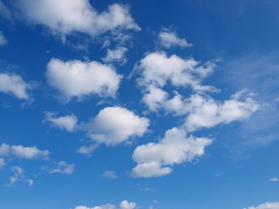 Blue Sky and Clouds