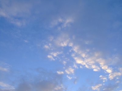 Blue Sky and Clouds