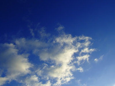 Blue Sky and Clouds