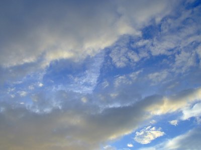 Blue Sky and Clouds