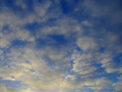 Blue Sky and Clouds