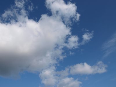 Blue Sky and Clouds