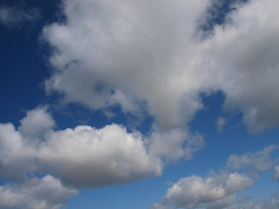 Blue Sky and Clouds