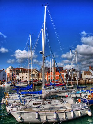 Boats at Weymouth Harbour