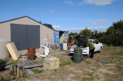 John Welsford's boat shed