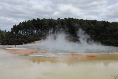 Champagne Lake thermal pool