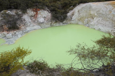 This lake was an even more luminous green than shown