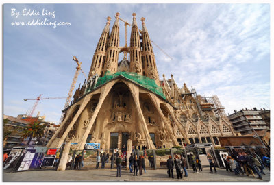 Sagrada Familia, le chef d'oeuvre de Gaudi