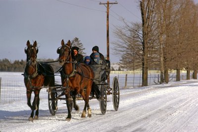 To Church Sunday in Mennonite country