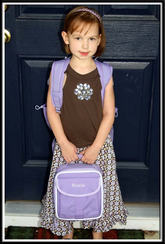 Noelles first day of school!