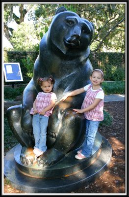 Noelle and Kylie on the Mother Bear