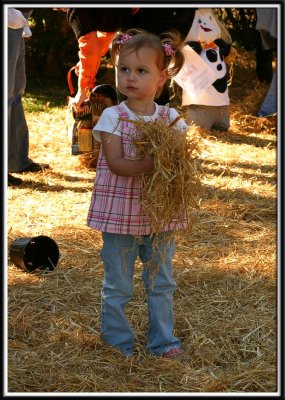 Kylie discovers that she loves hay