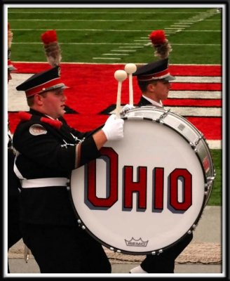 Bass drum! Brett's favorite.