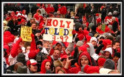 Fans on the field