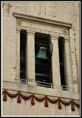 The victory bell rings
