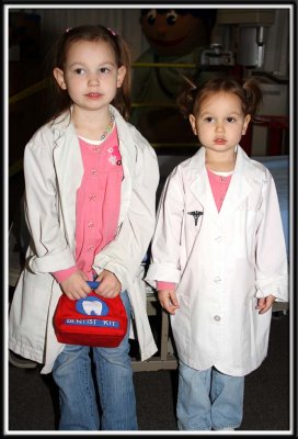Future doctors of the next generation. Be afraid... be very afraid :-)