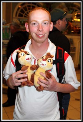 Brett gets a Chip and Dale in the Emporium