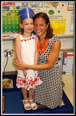Noelle's Kindergarten Graduation (June '10) and Start of First Grade (Aug. '10)