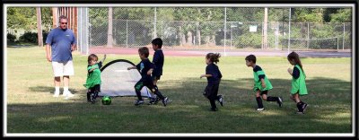 Final game of the soccer season