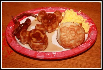 My mickey mouse waffles :-)