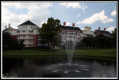 The back side of the Boardwalk Inn