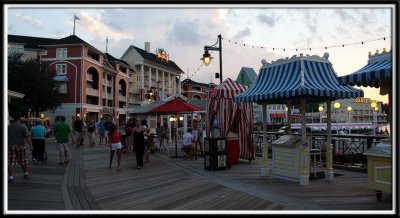 The Boardwalk in the evening