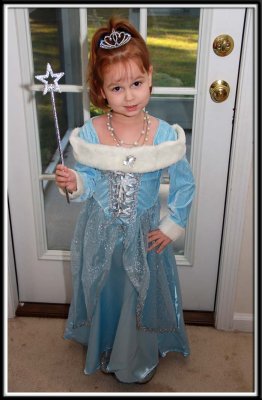 Always the princess...