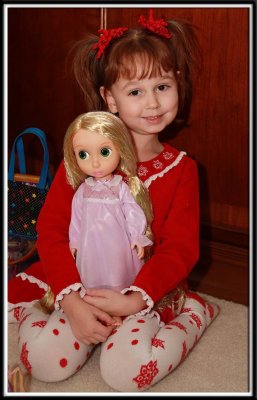 Kylie's baby Rapunzel!