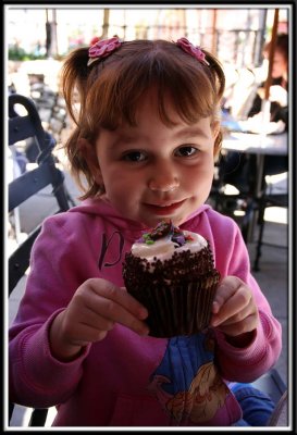 Of course, Kylie always goes for desserts that are littered with sprinkles!