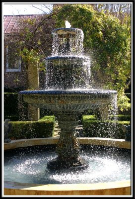 Fountain at the Calhoun mansion