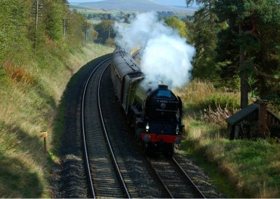 Rolling downhill to Carlisle at Duncowfold - 04.10.2009