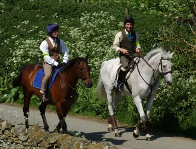 Hawick Common Riding 2008 - Ower the Dyke - Wellogate Brae