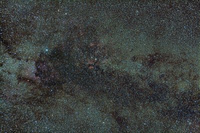  Summer Milkyway widefield image in Cygnus